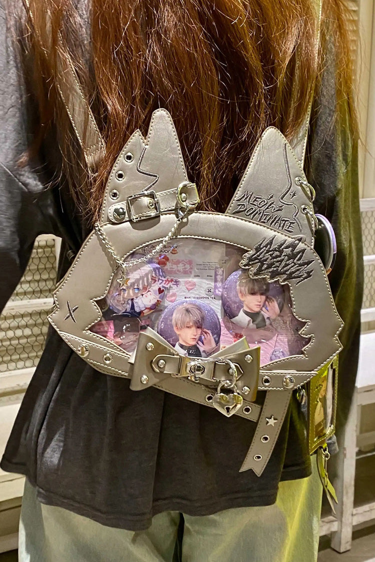 Domineering Cat - Gothic Lolita Crossbody Bag in 9 Colors - image 23