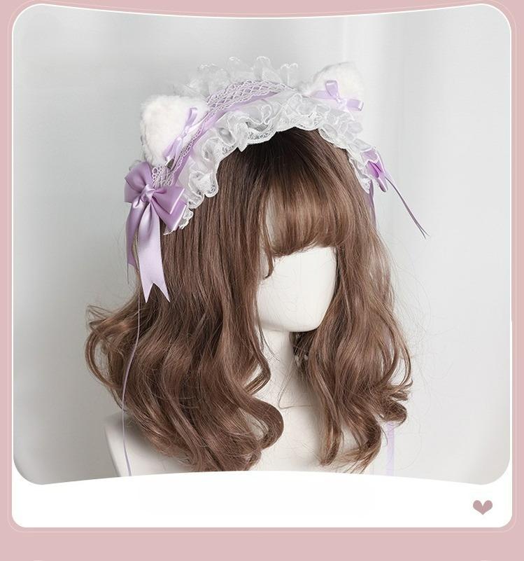 Detachable Cat Ear Lolita KC Headband - image 8