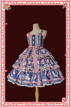 Strawberry Tea - Tiered Ruffles Lolita JSK - image 7