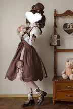 Teddy Chocolate Bar Classic Lolita JSK, Skirt and Coat Collection - image 10