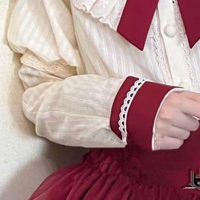 Rich Girl Elegant Lolita Blouse and Skirt Set - image 21