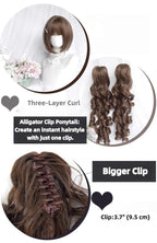 Doll-Like Lolita Wig with Detachable Curly Ponytails - image 4