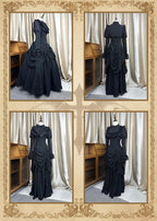 Gothic Fishbone Corset Lolita SK and Shirt Set - image 14