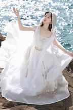 Aurelia of the Holy Light - Sweet Lolita Dress Set & Shawl - image 2