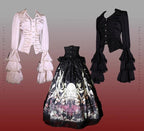 Reborn Ancient God Gothic Lolita Shirt and Skirt Set - image 38