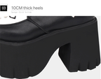 Gothic Lolita Cross Classic Platform Shoes - image 7