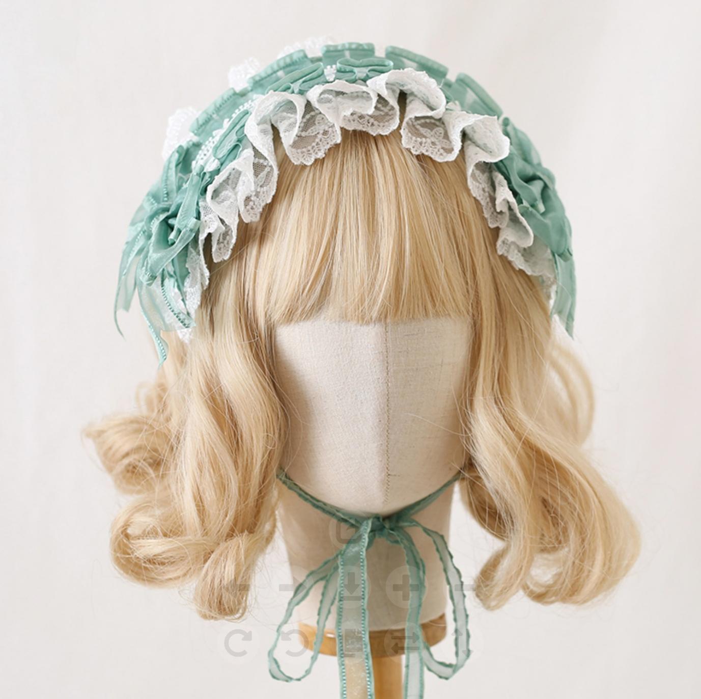 Mood Limited - Elegant Lolita Headdress Bow Lace KC - image 12