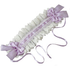 Light Purple Sweet Lolita KC Cuffs Hat - image 3