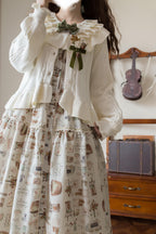 Hot Chocolate - Ruffled Lolita Cardigan - image 2