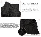 Blake - Boning Gothic Lolita Mermaid Skirt, Lifted-hem SK and Accessories - image 7