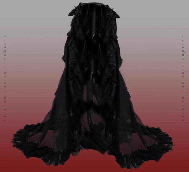 Reborn Ancient God Gothic Lolita Shirt and Skirt Set - image 44