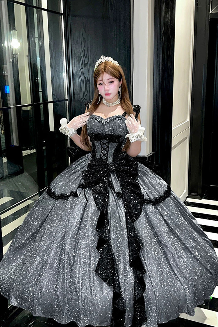 Galaxy of Fallen Tears - Glitter Sweet Lolita JSK Dress - image 1