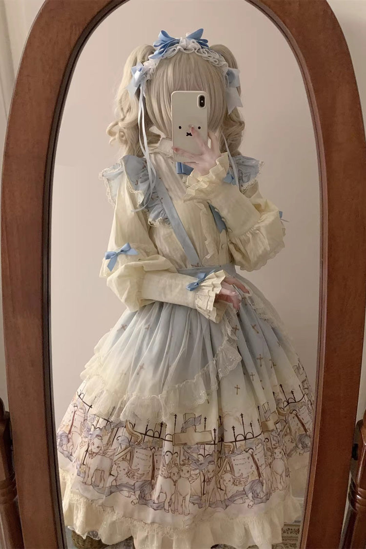 Angel Lamb - Sweet Lolita Skirt in 3 Colors - image 10