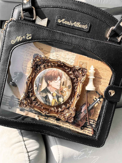Kawaii Lolita Checkered Itabag Multicolors - image 19