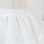 Noloria - Medium-High Volume Lolita White Puffy Petticoat, 17.7" (45 CM) - image 24