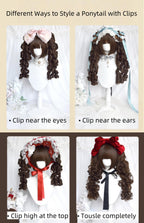 Old School Lolita Wig, Layered Roman Curls - image 10