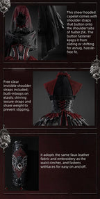 Bone Dragon - Gothic Lolita Corset JSK Dress Set with Embroidery - image 9