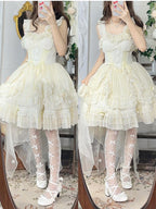 Lady Tea Party - Elegant Lolita Heel Shoes - Macaron Color - image 20