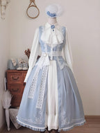Miss Leisha - Classic Lolita Skirt Set Elegant Winter Cape - image 18