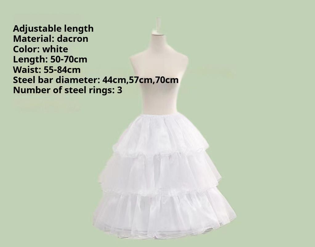 A-line Lolita Petticoat Multi-length Bustles - image 3