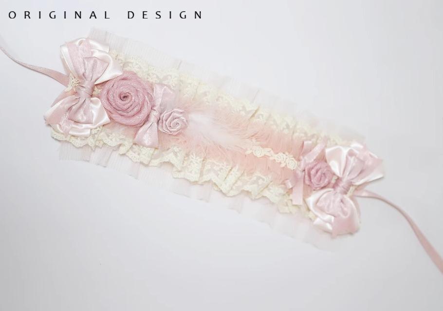 Satin Ballet Sweet Lolita Feather Bow Headdress - image 30