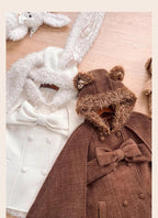 Rabbit & Bear - Winter Kawaii Lolita Cape and Shorts - image 25