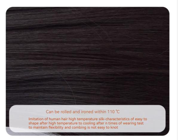 Retro Elegant Roman Curl Double Ponytail Wig - image 13