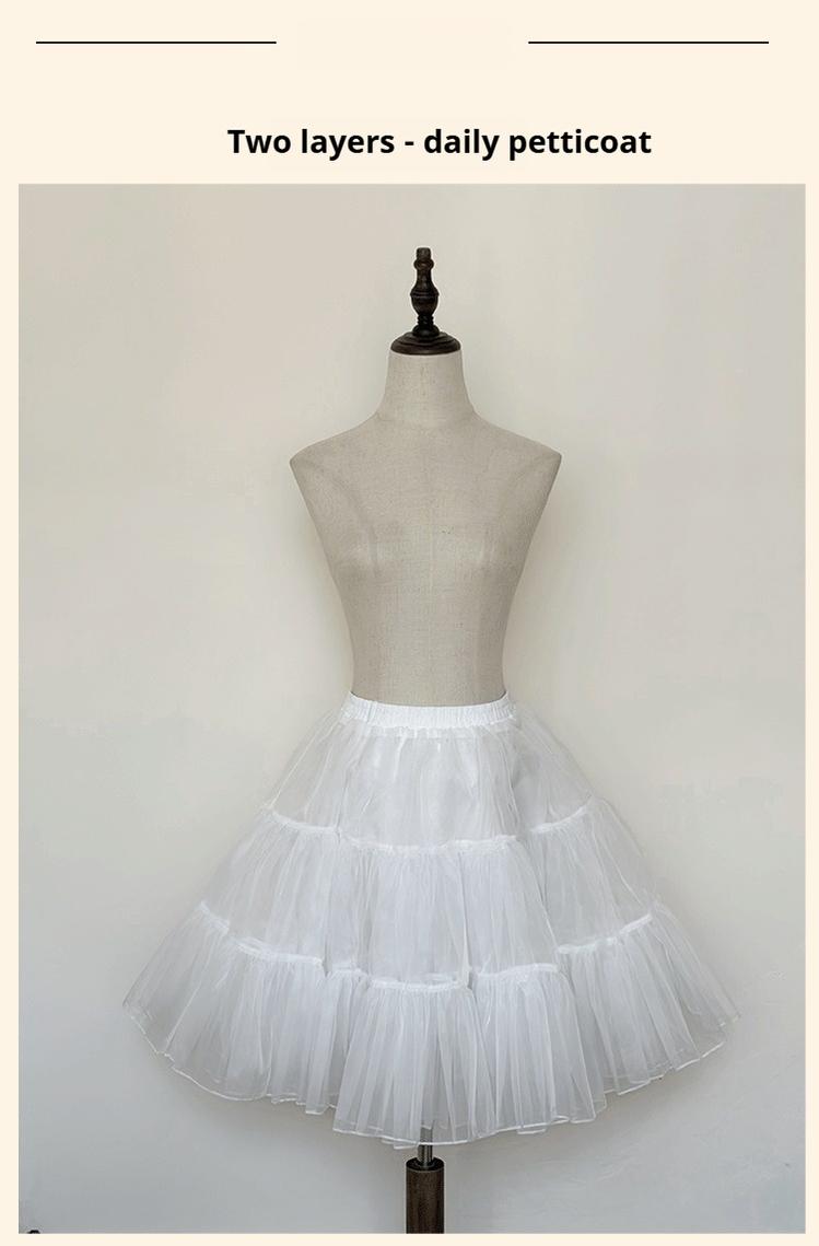 Plus Size Lolita Petticoat, Daily and Puffy Versions - image 2