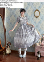 Moonlit Sea Realm - Classic Lolita OP, JSK and Accessories Collection - image 7