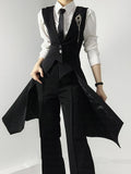 ASAE Black Ouji Tailcoat Vest - image 1