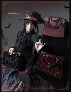 The Sanguivorous Clan 2.0 - Gothic Lolita Handbag & Jabot - image 1