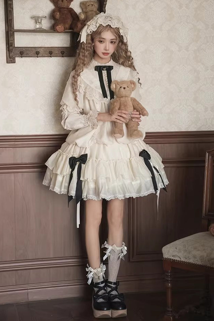 Glass Flower Room - Sweet Lolita Full Dress Set - image 4