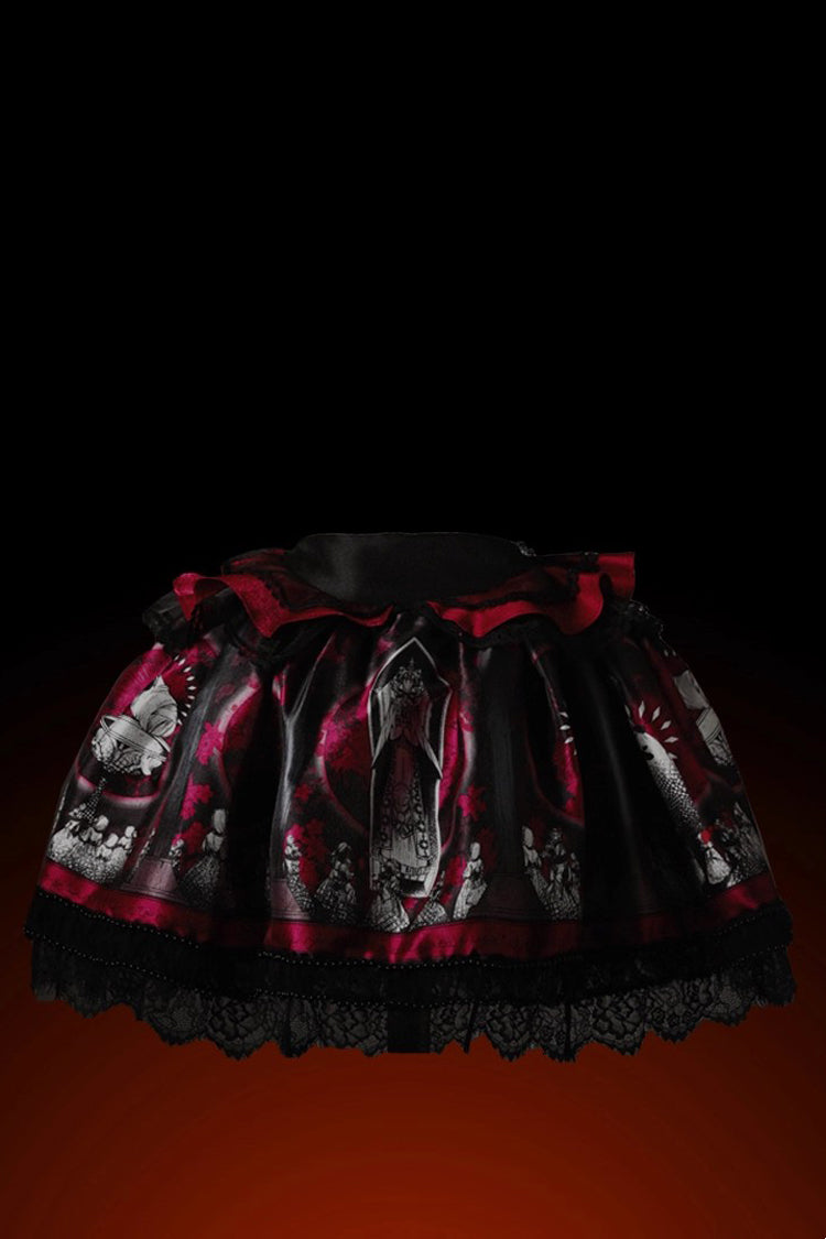 Dark Moon Corridor - Gothic Lolita Dress-Skirt - image 3