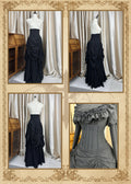 Gothic Fishbone Corset Lolita SK and Shirt Set - image 16