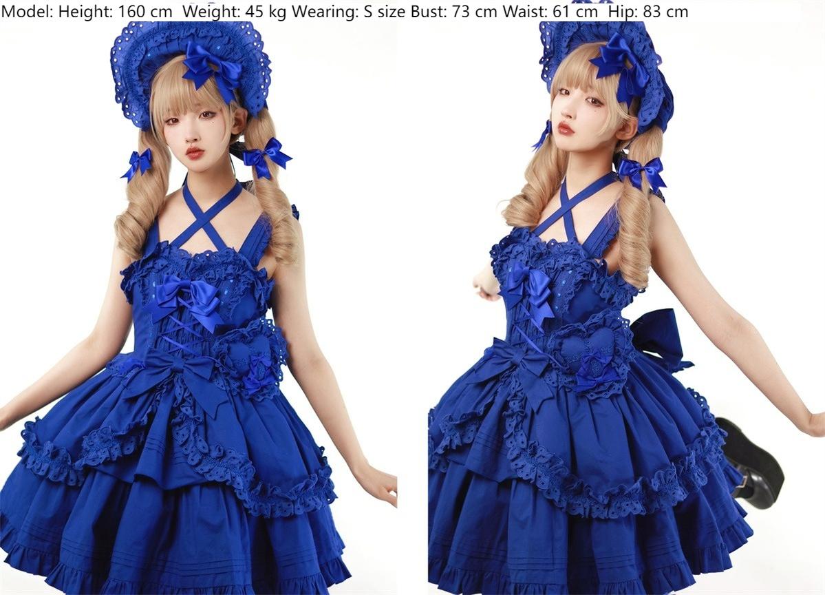 Halloween Gothic Lolita Short JSK Dress - image 23