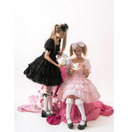 Miss Flora - Cotton Sweet Lolita Dress Set Doll-like OP and JSK - image 4