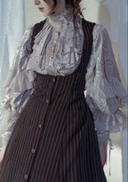 Dragon Bone Cemetery - Gothic Lolita Long Sleeve Blouse - image 42