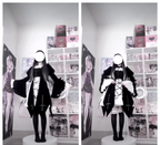 High-Volume White Puffy Lolita Petticoat, 17.7" (45 CM), Cotton Lining - image 8