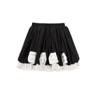 Black Candy Cane Stripe Circus Gothic Lolita Vest Skirt Full Set - image 12