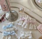 Kawaii Lolita Lace Cuffs Summer Bow Arm Sleeves - image 2