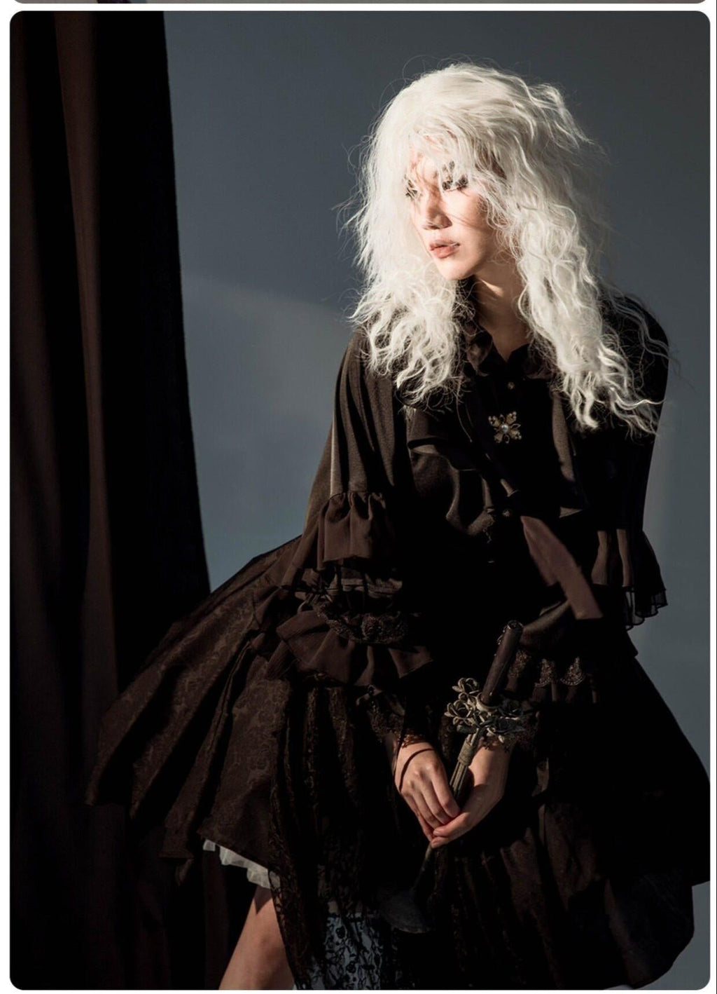 Dragon Bone Cemetery - Gothic Lolita Long Sleeve Blouse - image 16