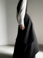 ASAE Black Ouji Tailcoat Vest - image 7
