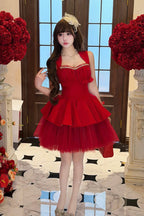 Romantic Rose - Square Collar Sleeveless Ruffled Classic Ballet Lolita Dress - image 5