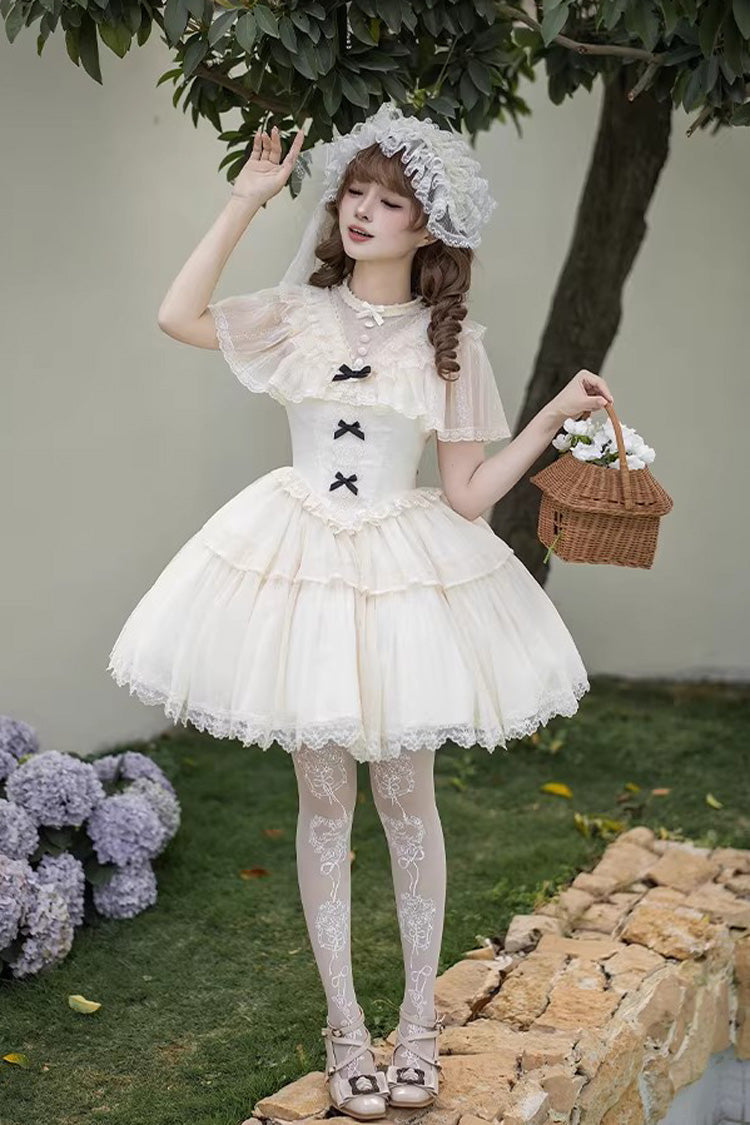 The Oath of White Mist - Sweet Lolita Dress, Short and Long Versions - image 12
