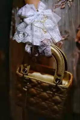 Double Layer Lace Cuffs Elegant Lolita Gloves - image 6