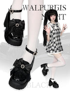 Daily Black and White Lolita Heels - image 2