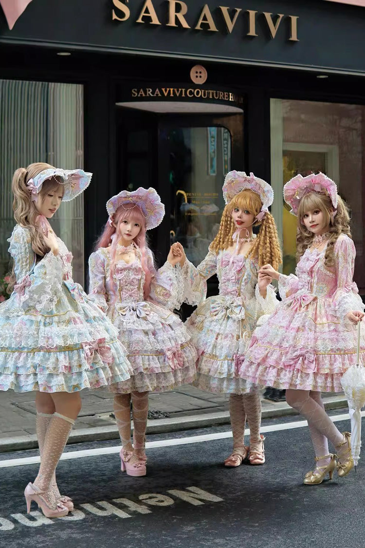 Candlelight Elegance - Sweet Elegant Lolita OP Dress in Purple - image 9