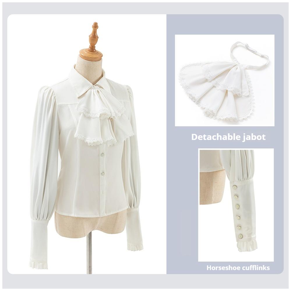 Miss Leisha - Classic Lolita Skirt Set Elegant Winter Cape - image 26