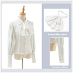 Miss Leisha - Classic Lolita Skirt Set Elegant Winter Cape - image 26