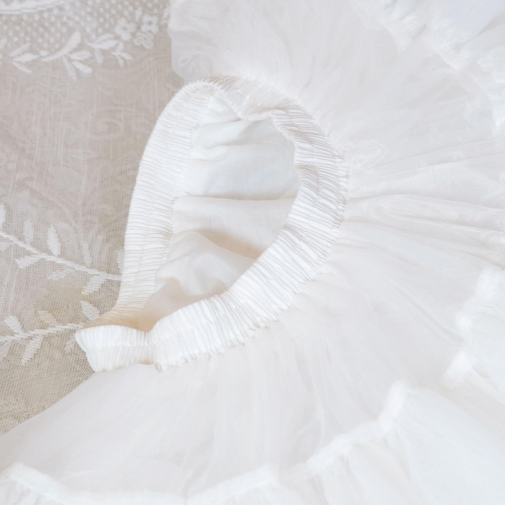 High-Volume White Puffy Lolita Petticoat, 17.7" (45 CM), Cotton Lining - image 19